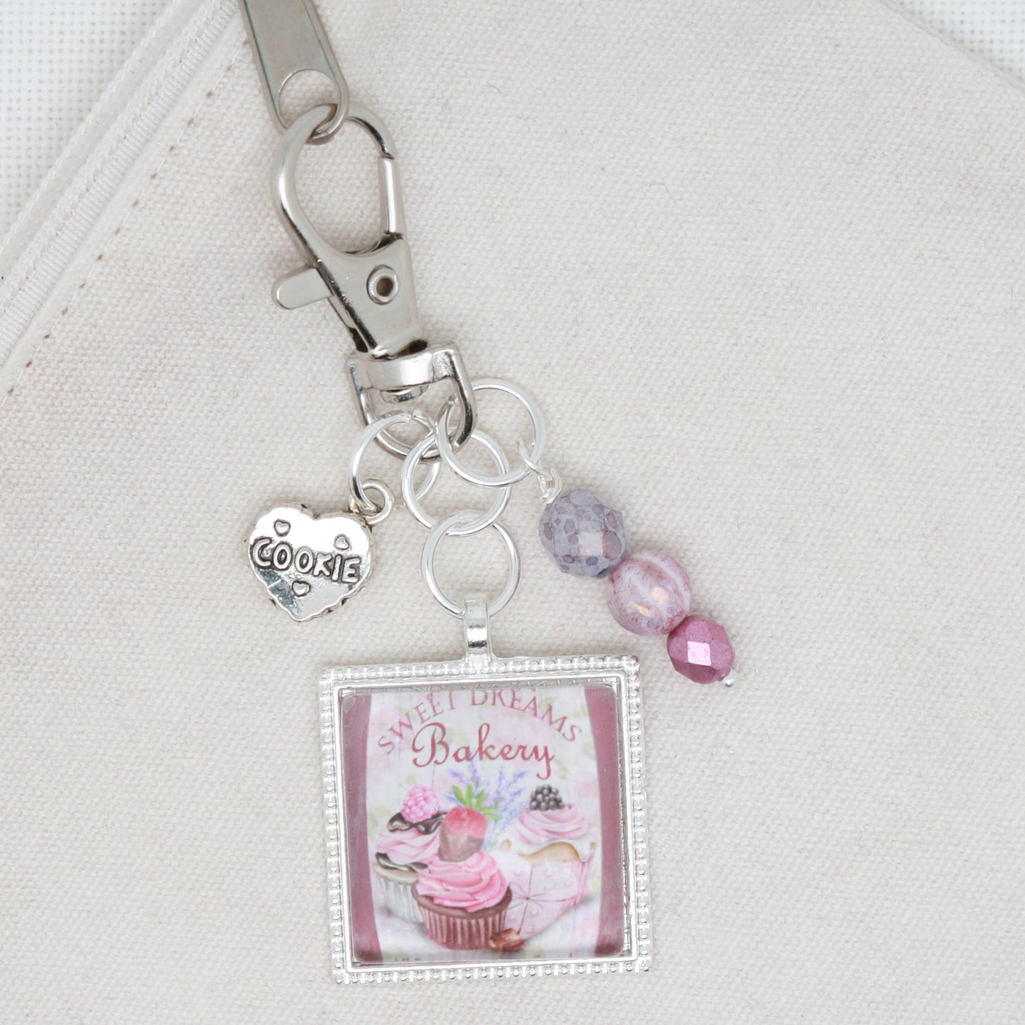 Sweet Dreams Bakery Zipper Pull/ Mini-Fob