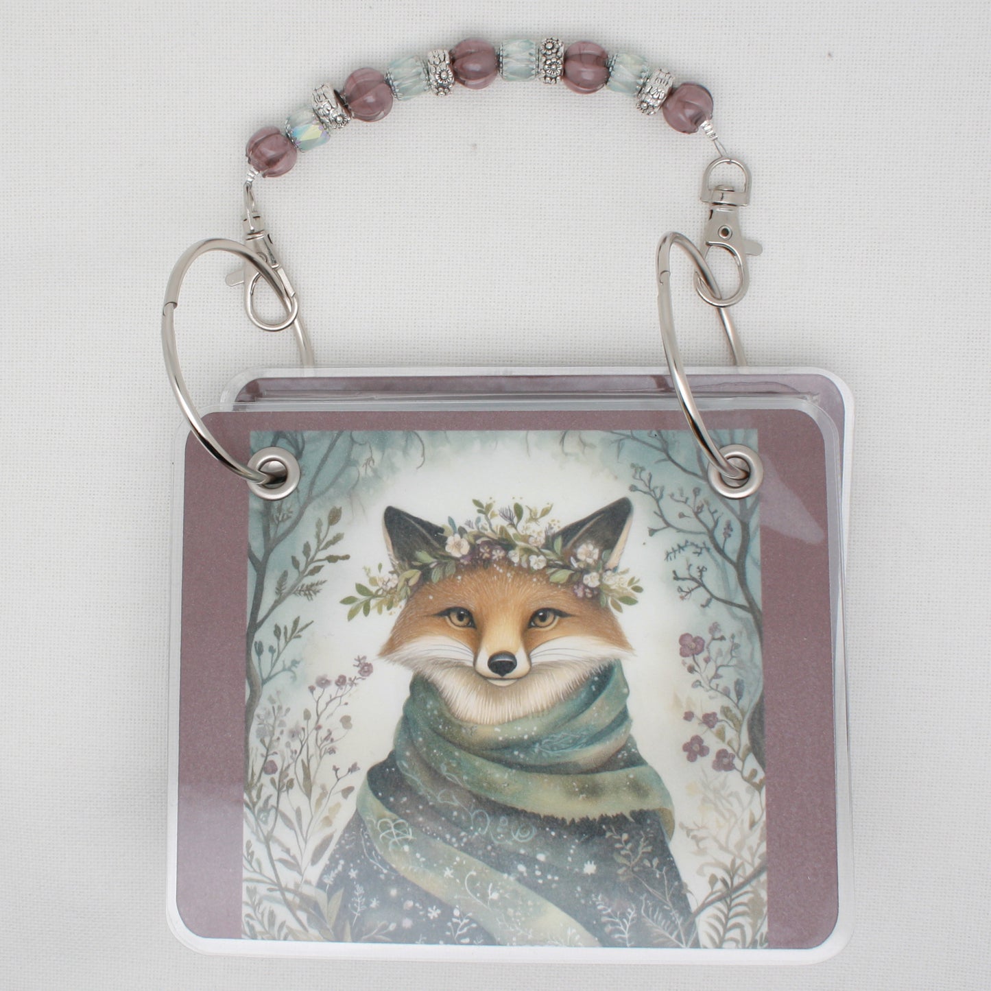 Winter Animals Fox Floss Bag Book