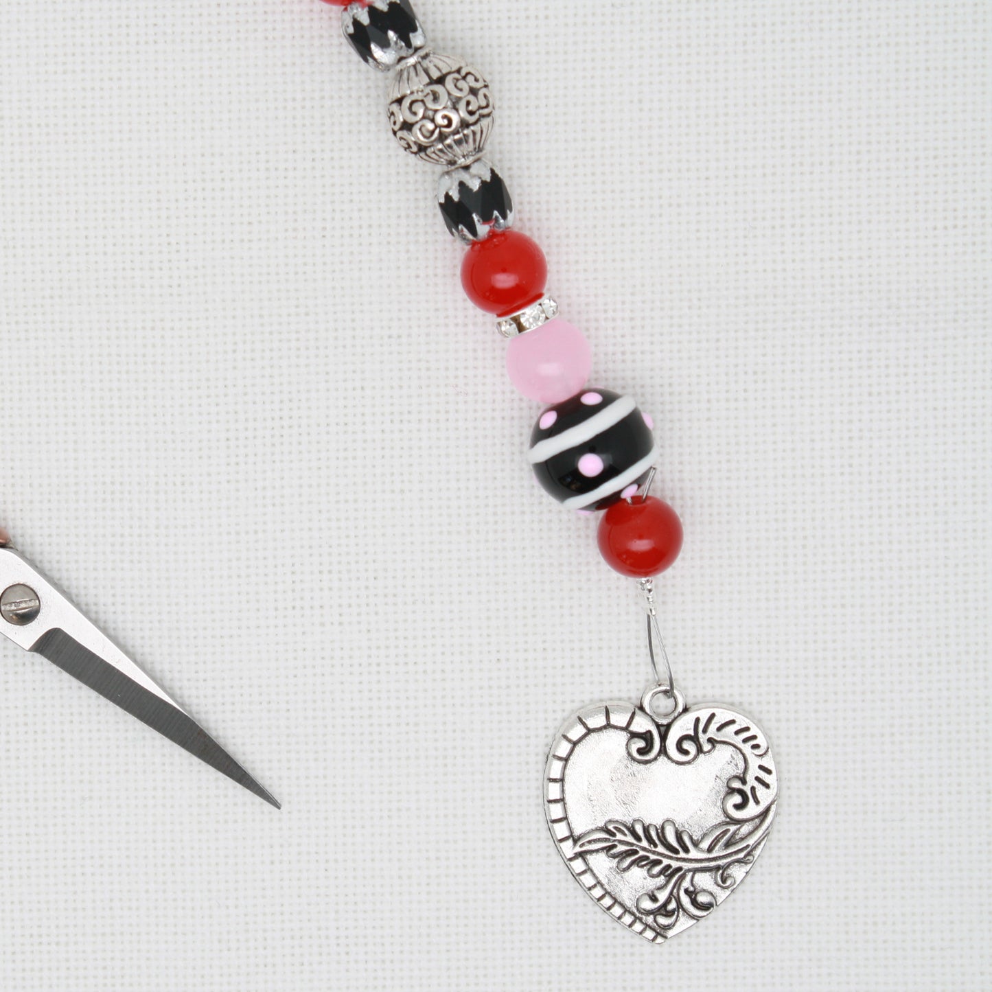 Valentine Scissor Fob