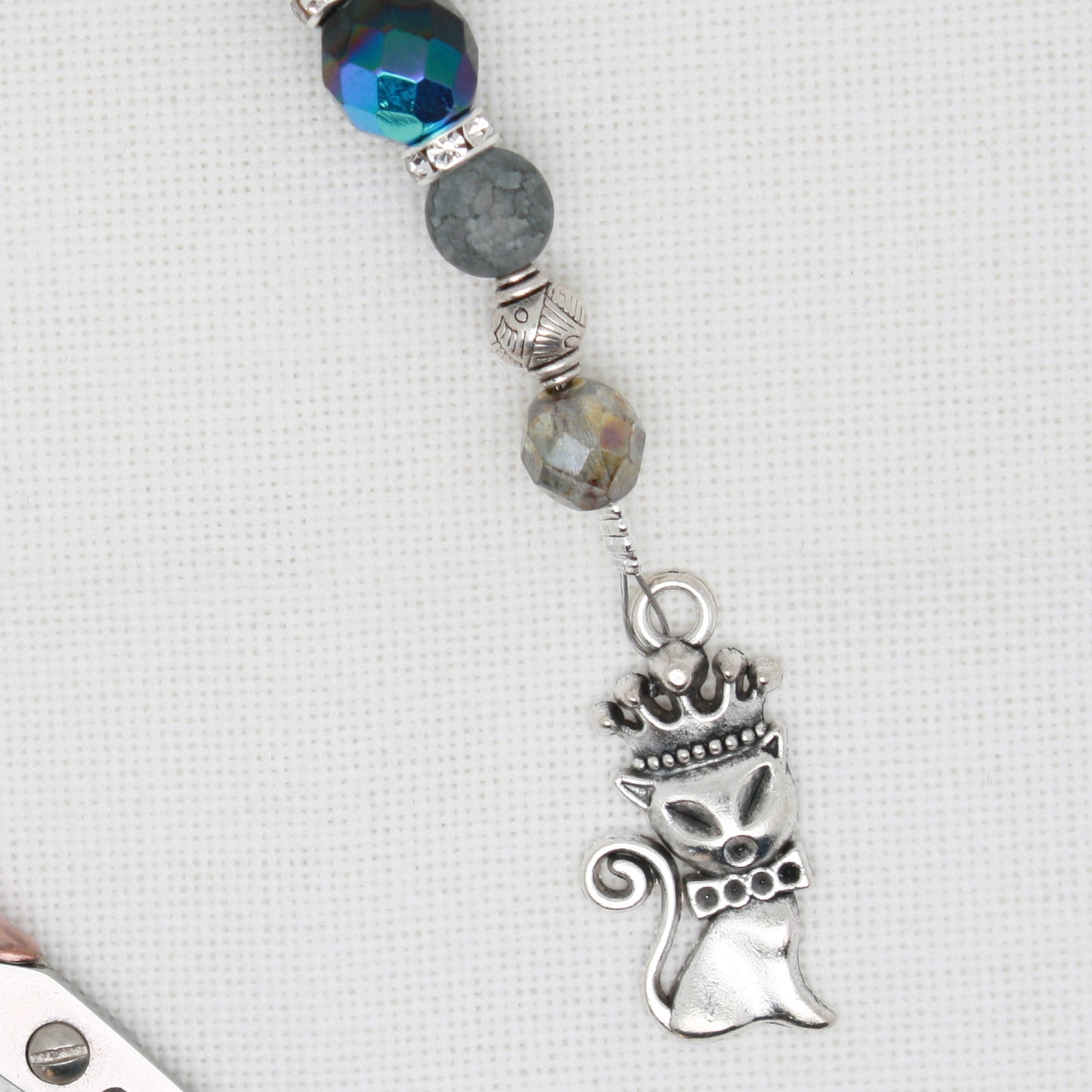 Princess Kitty Scissor fob