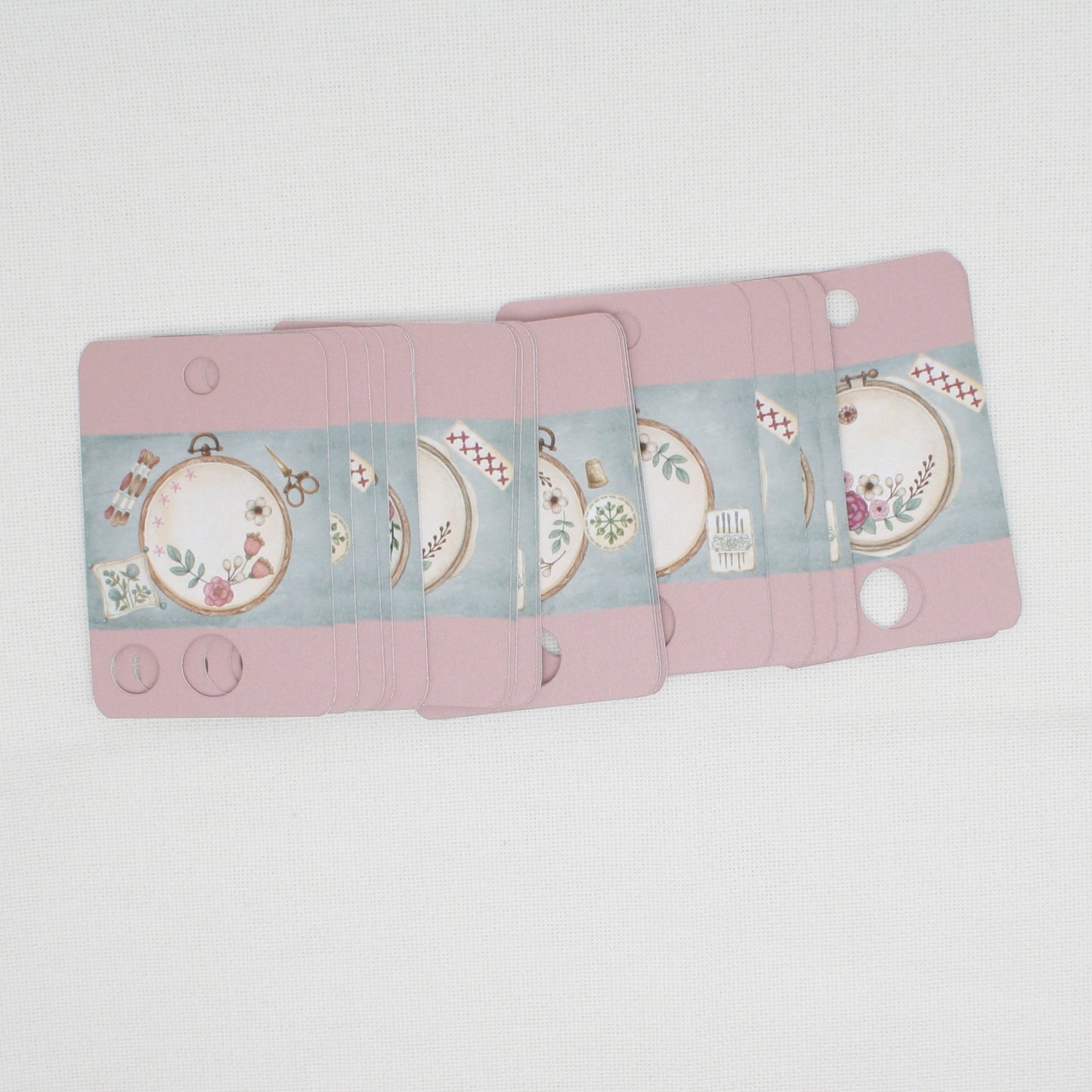 Cross Stitch And Embroidery Floss Cards- Pack Of 20 Cards