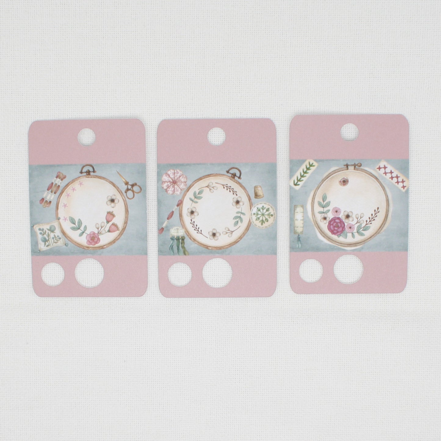 Cross Stitch And Embroidery Floss Cards- Pack Of 20 Cards