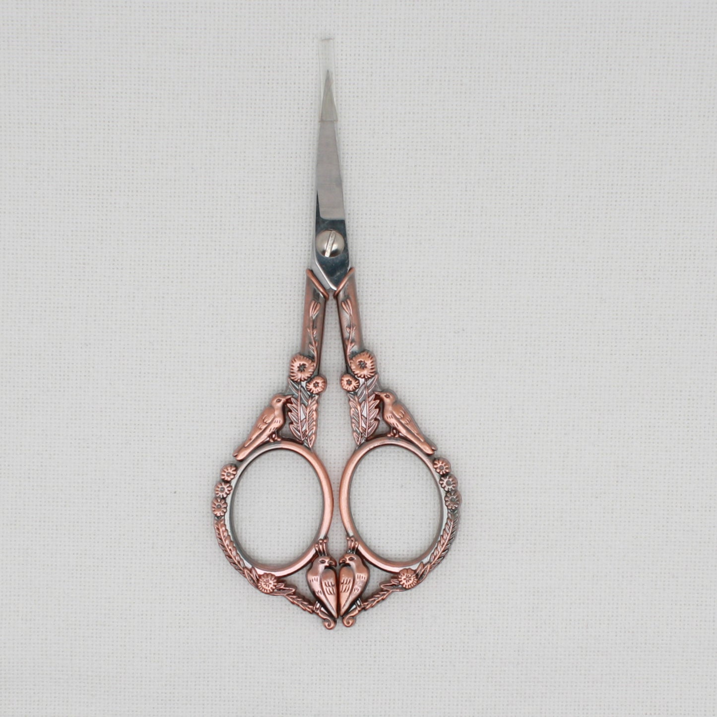 Copper Colored Bird Embroidery Scissors