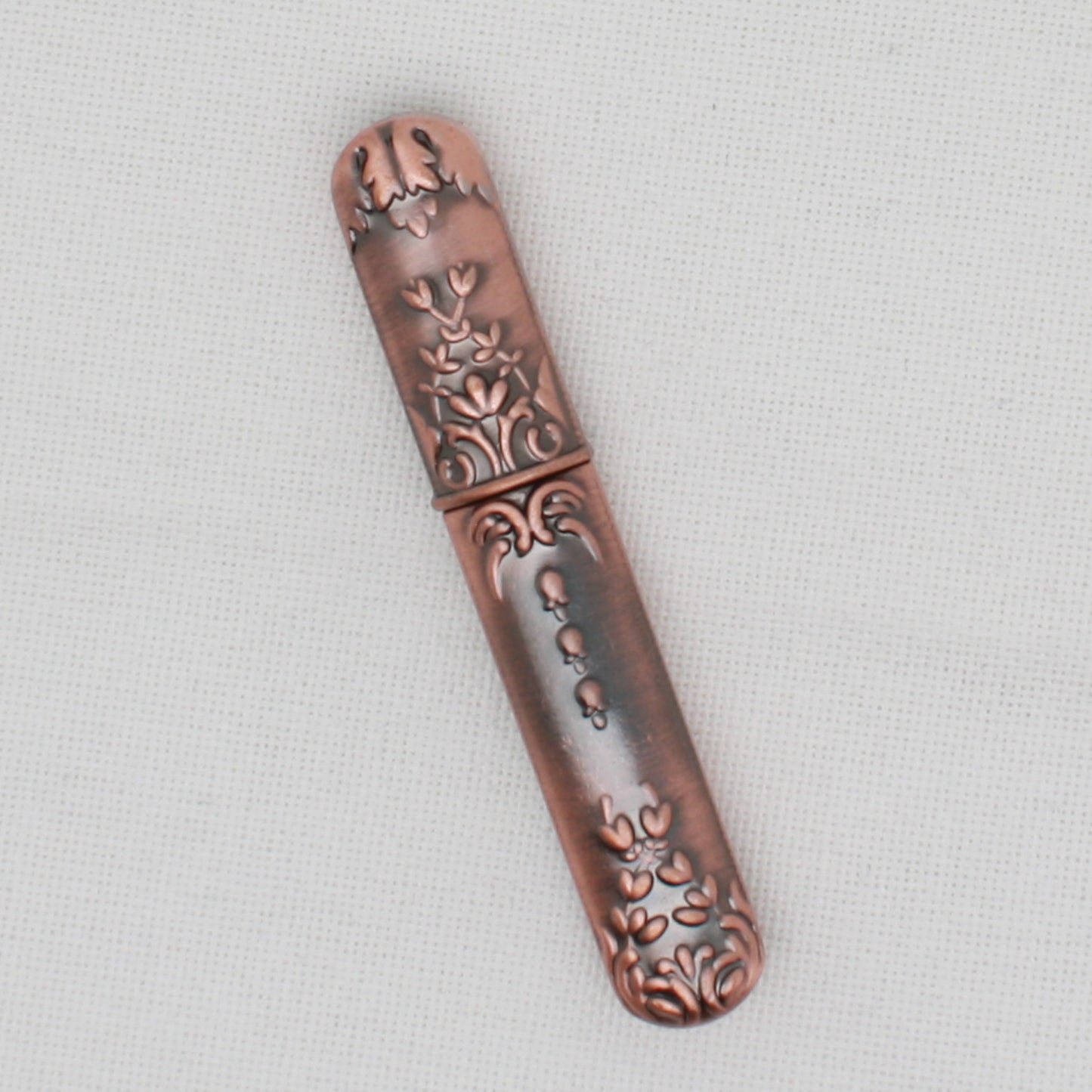 Copper Antique Style Needle Storage Tube
