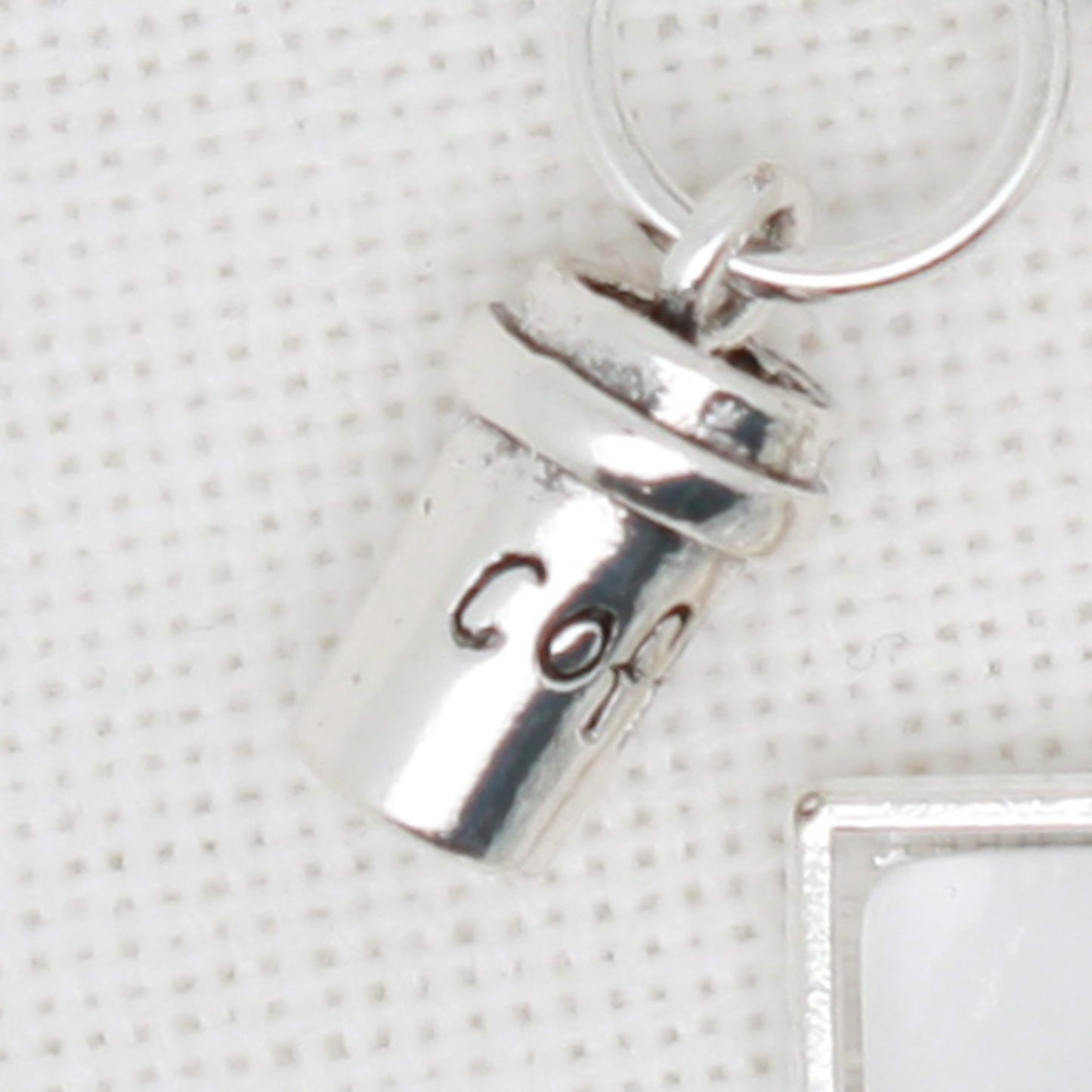 Cross Stitch And Coffee Floss Ring
