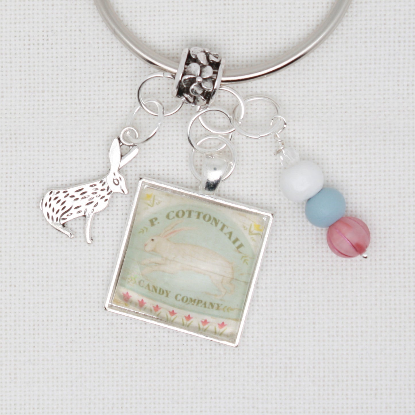 Cottontail Bunny Floss Ring