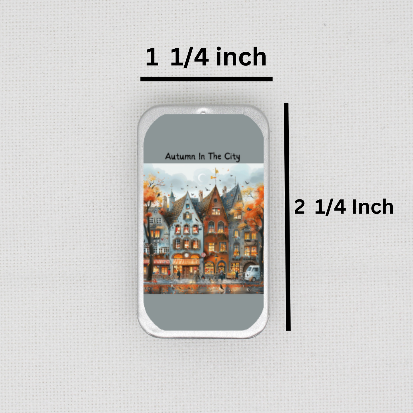 Autumn In The City Needle Tin