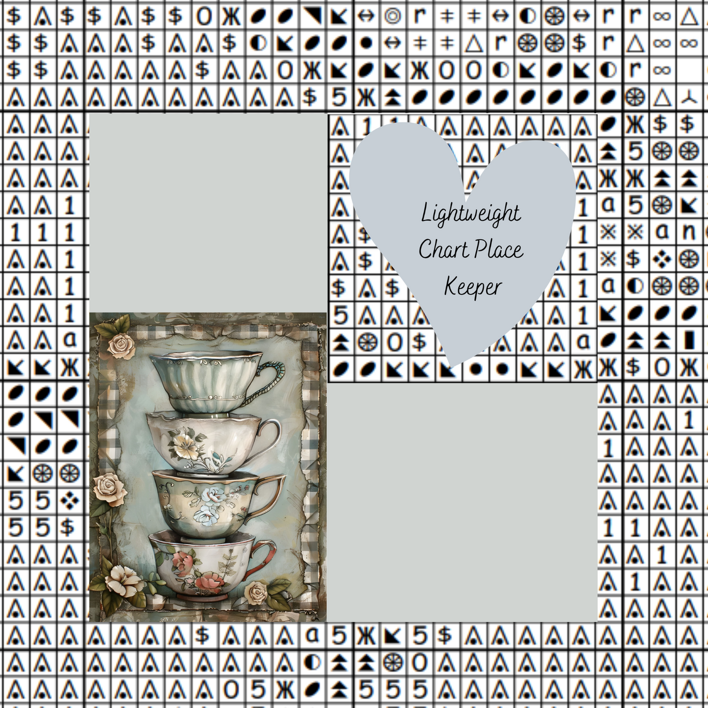 Teacups Chart Place Keeper