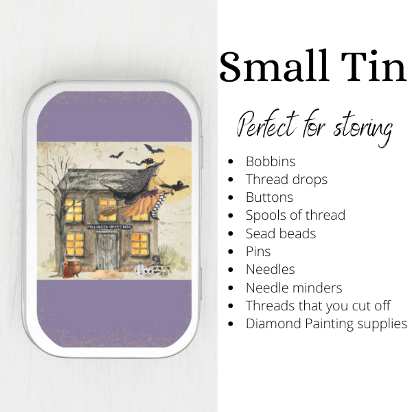 Halloween Greetings Small Storage Tin