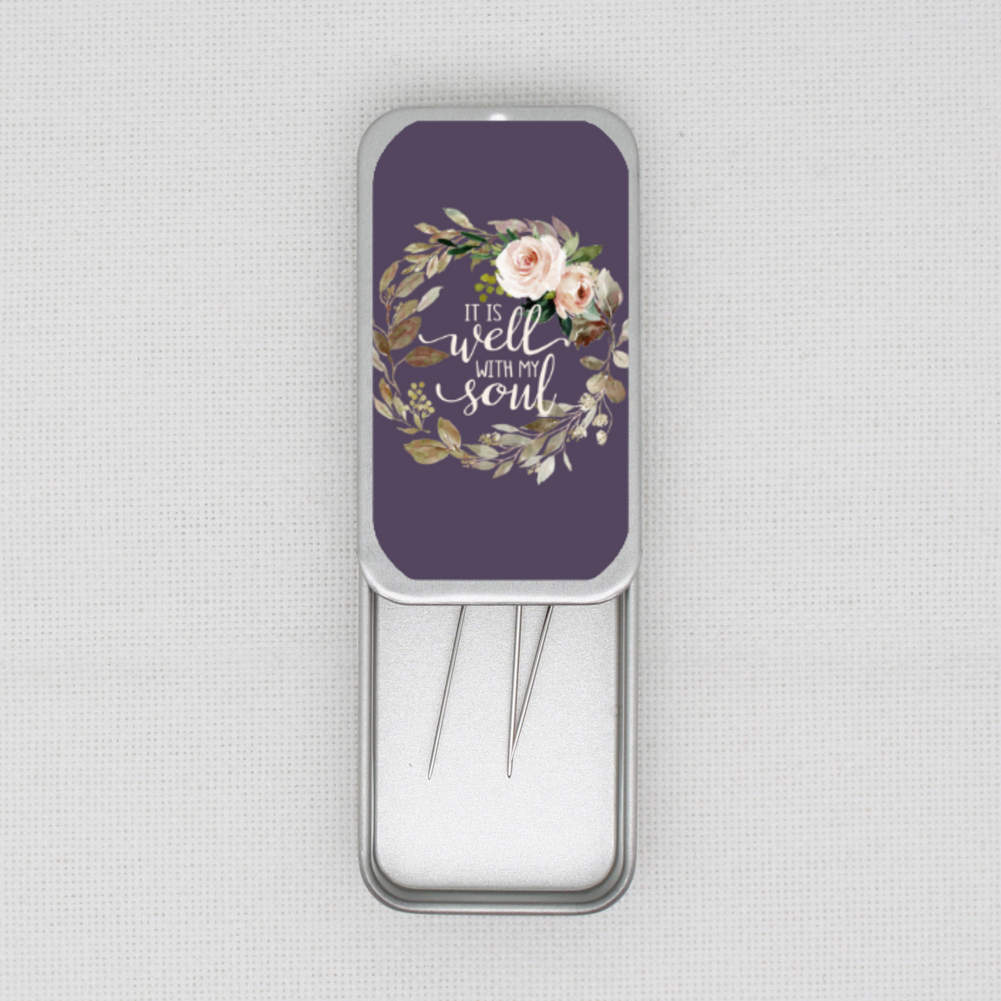 It Is Well With My Soul Needle Tin