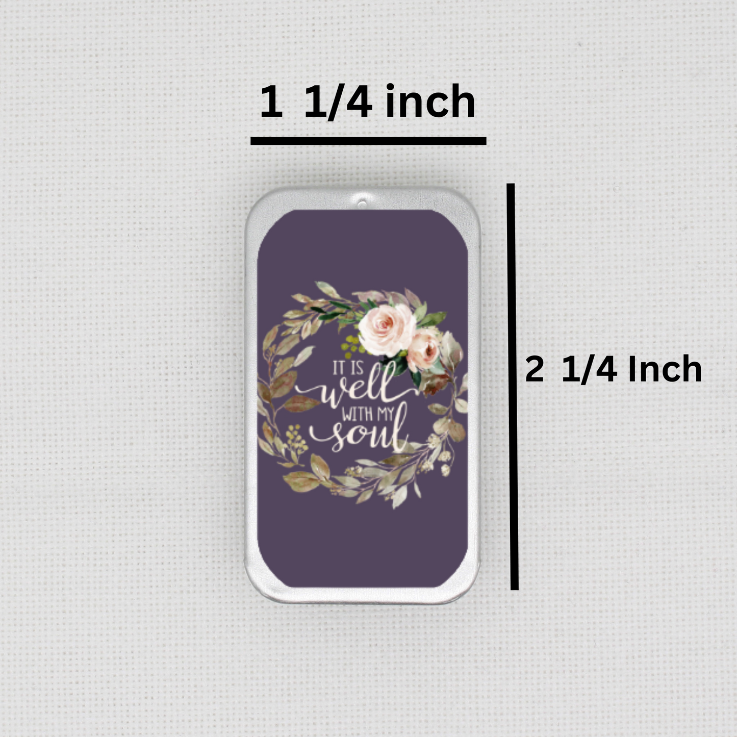 It Is Well With My Soul Needle Tin