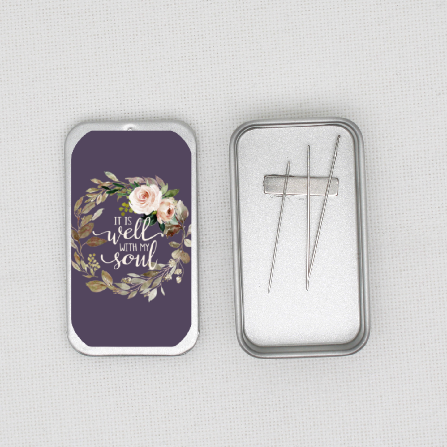 It Is Well With My Soul Needle Tin