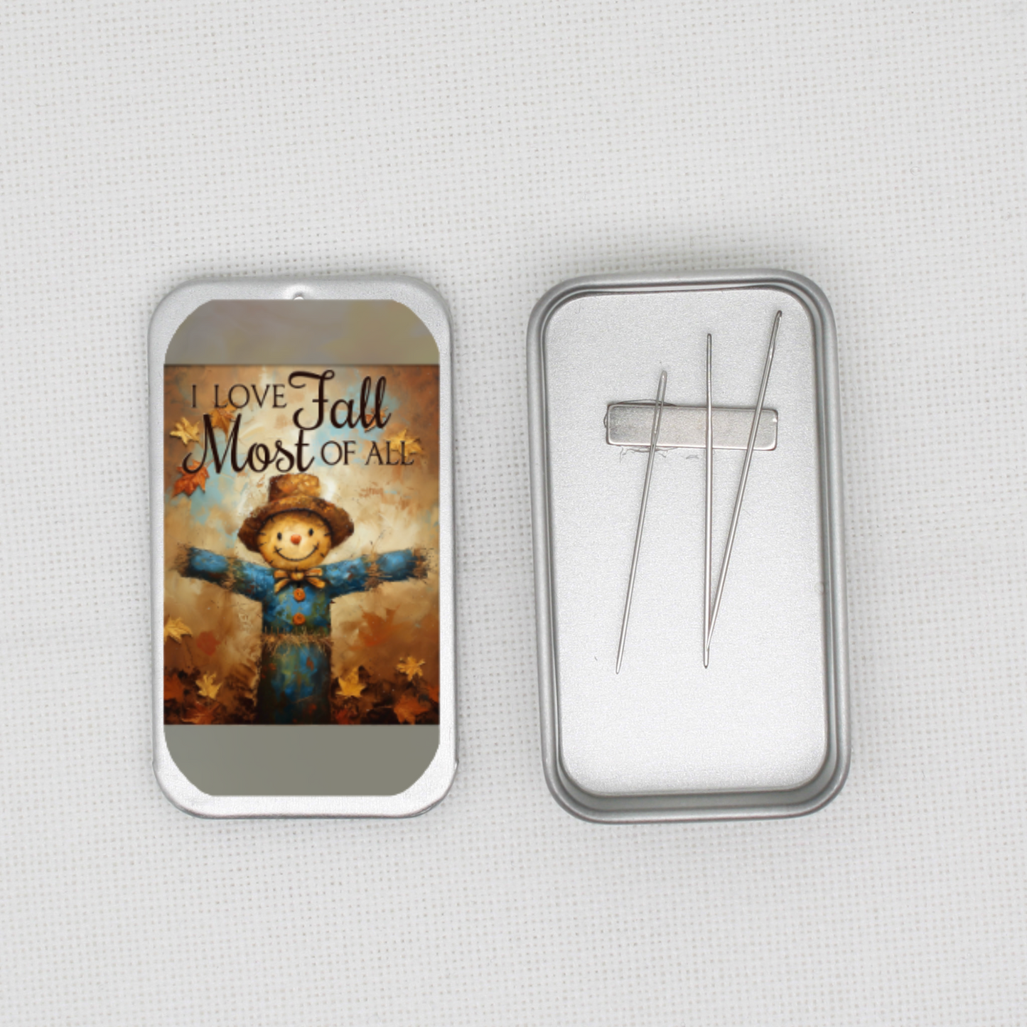 Love Fall Most Of All Needle Tin