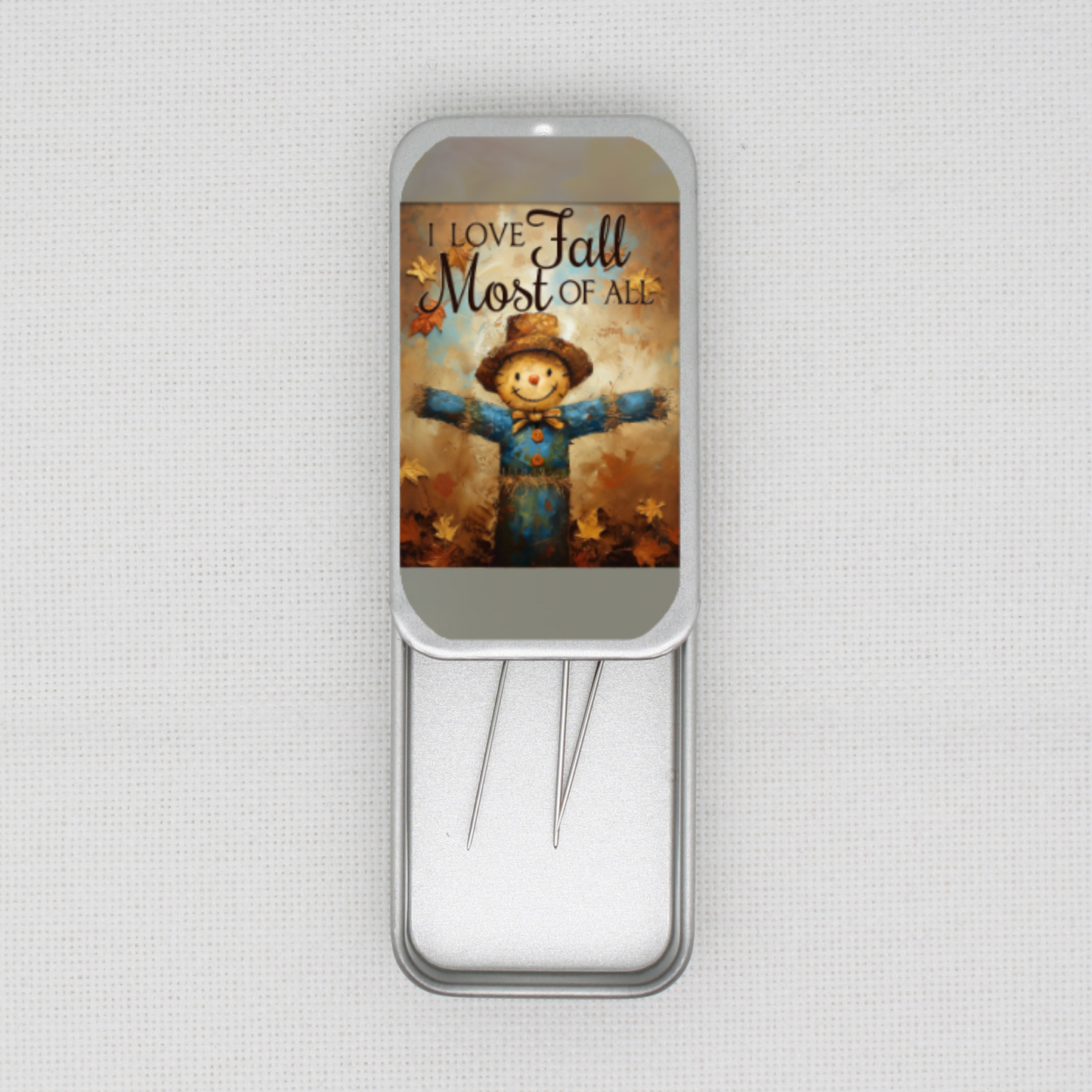 Love Fall Most Of All Needle Tin
