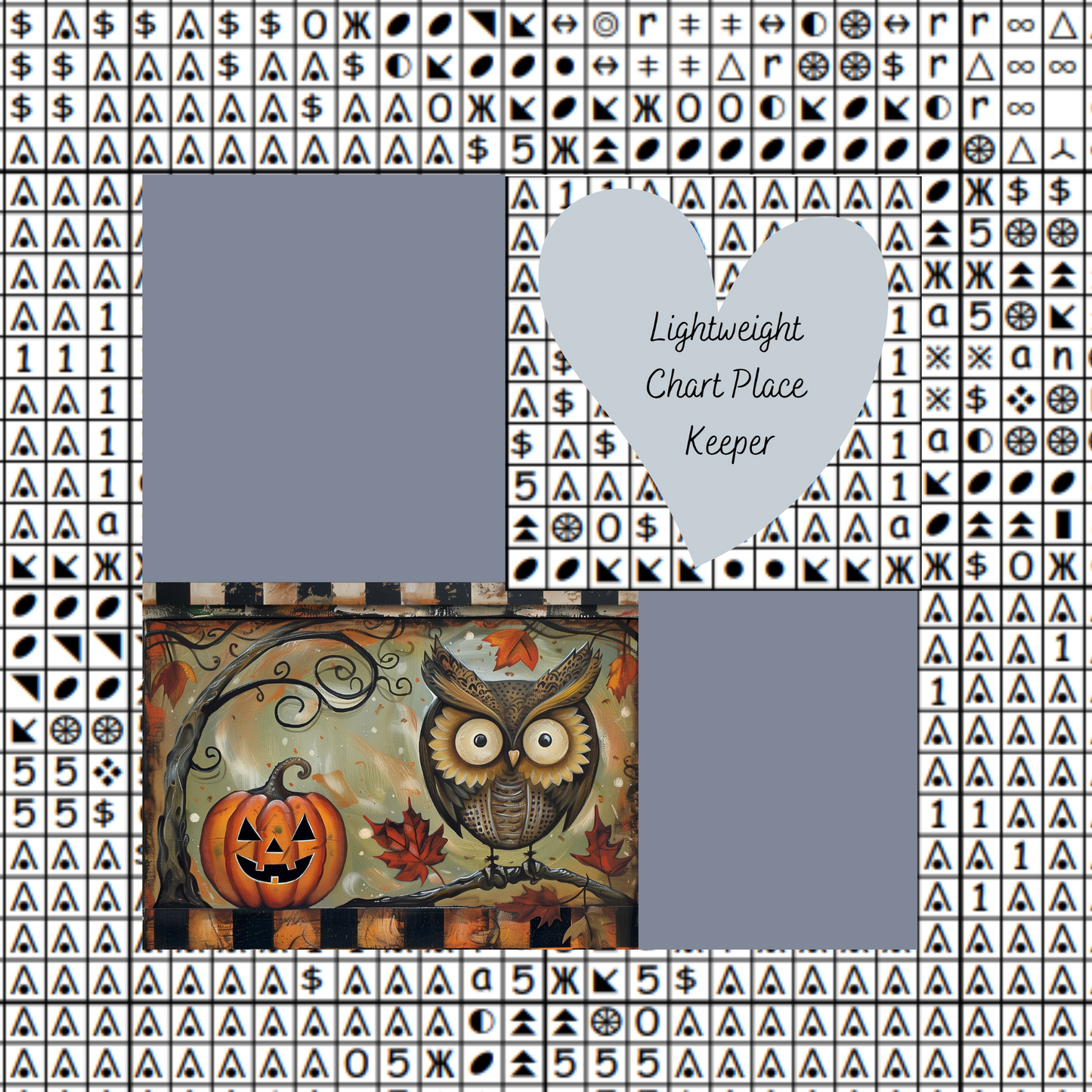 Owl And Jack Chart Place Keeper