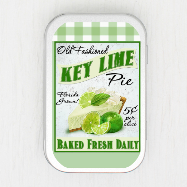 Key Lime Pie Small Storage Tin