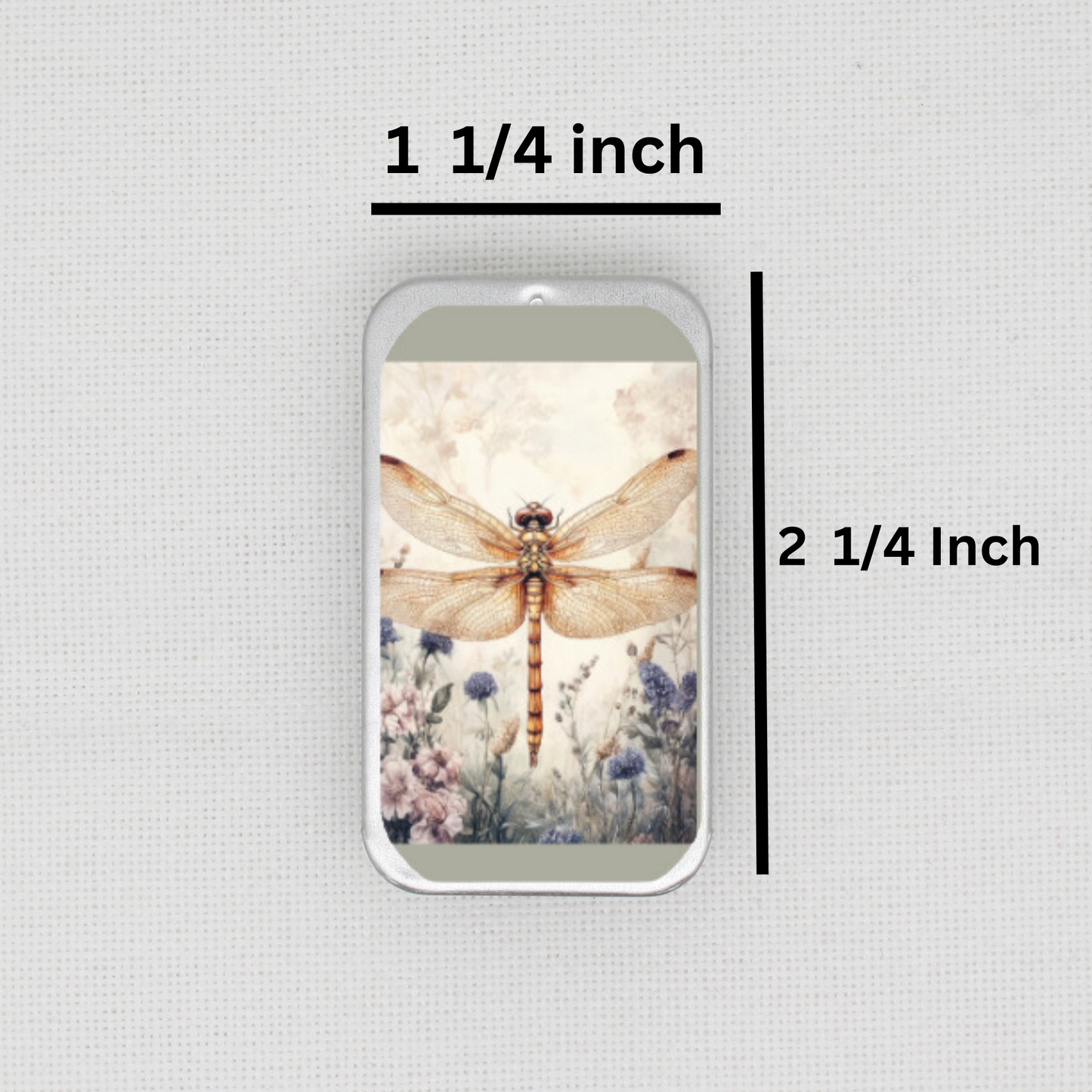 Spring Dragonfly Needle Tin