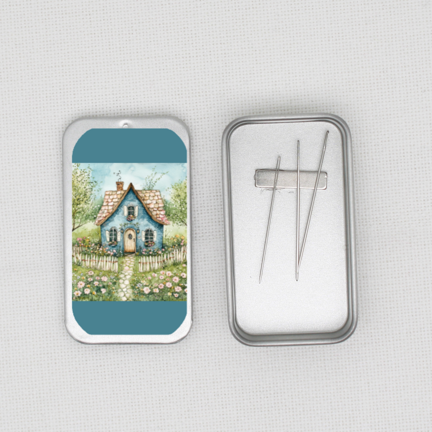 Spring House Needle Tin