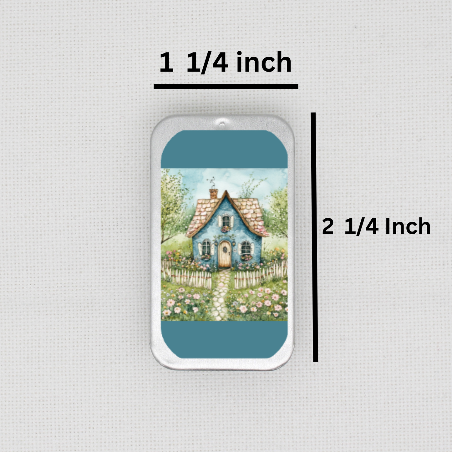 Spring House Needle Tin
