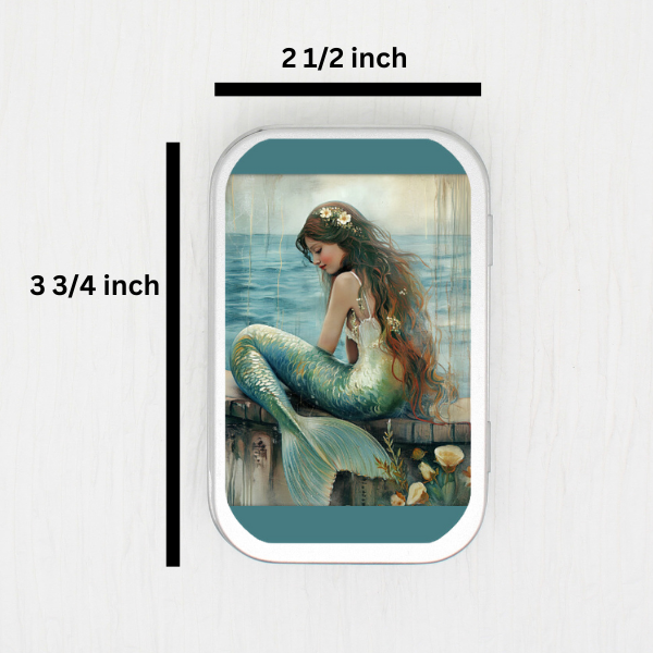 Mermaid Small Storage Tin