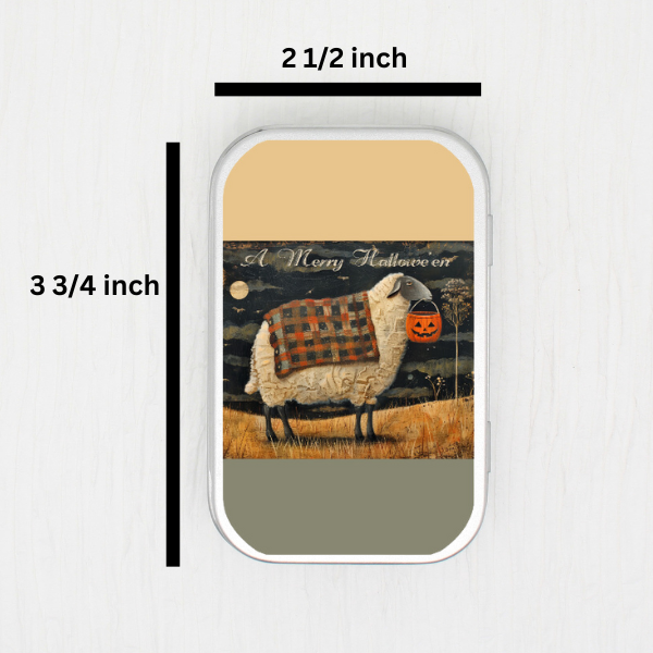 Merry Halloween Small Storage Tin