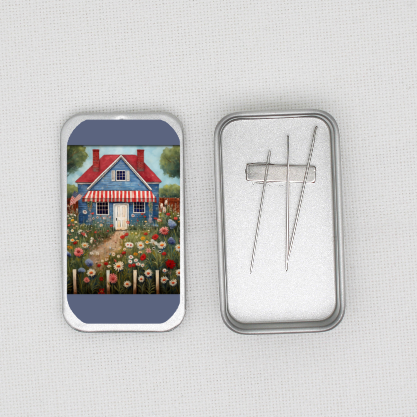 Summer House Needle Tin