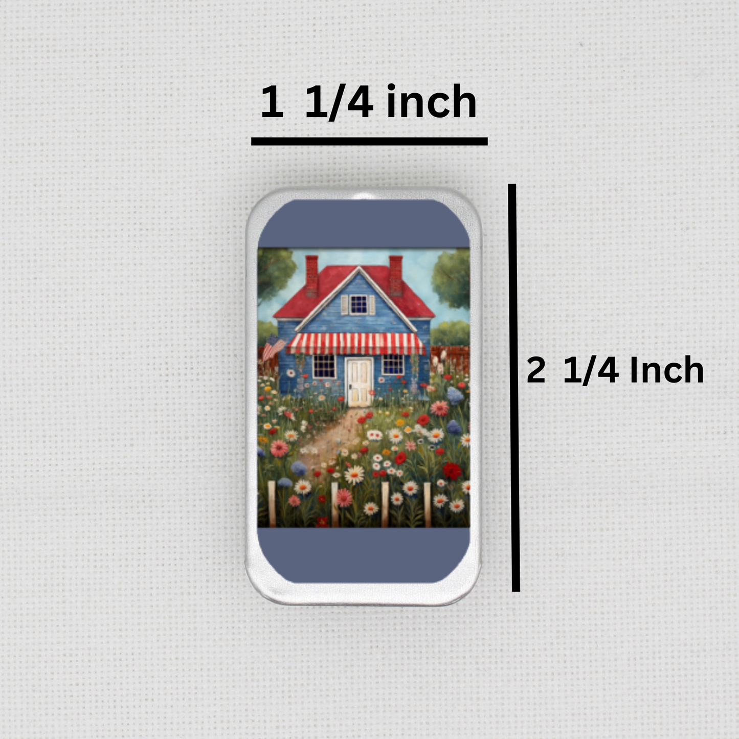 Summer House Needle Tin