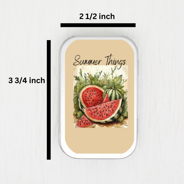 Summer Things - Watermelon Small Storage Tin