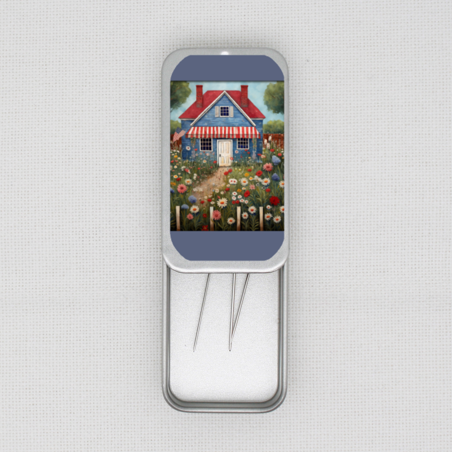 Summer House Needle Tin
