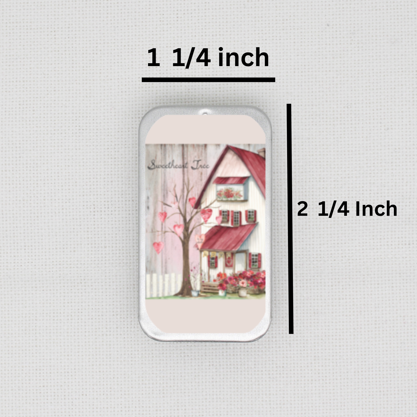 Sweetheart Tree Needle Tin