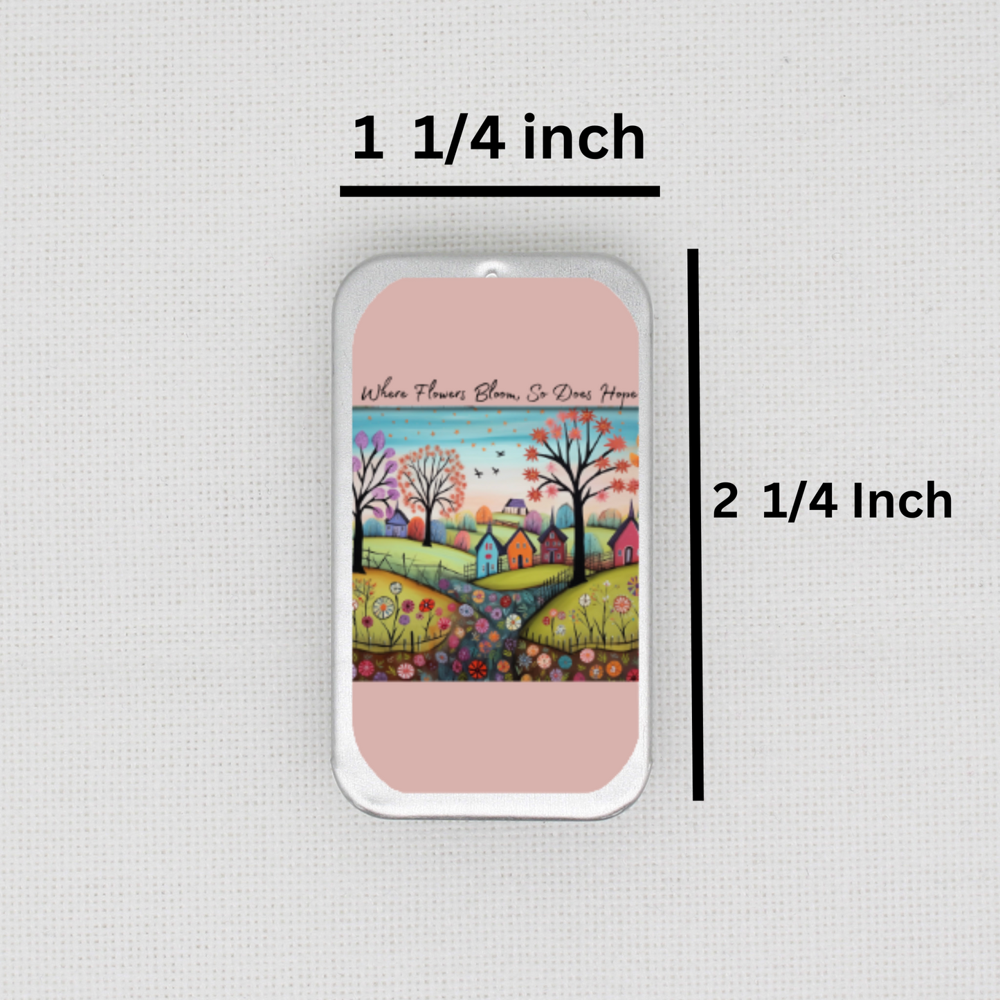 Where Flowers Bloom Needle Tin