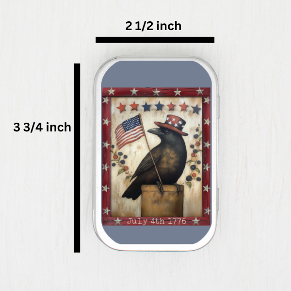 4th Bird Small Storage Tin