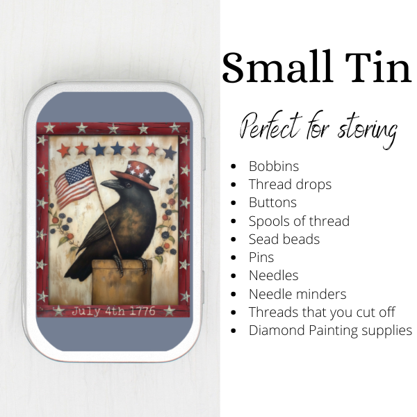 4th Bird Small Storage Tin