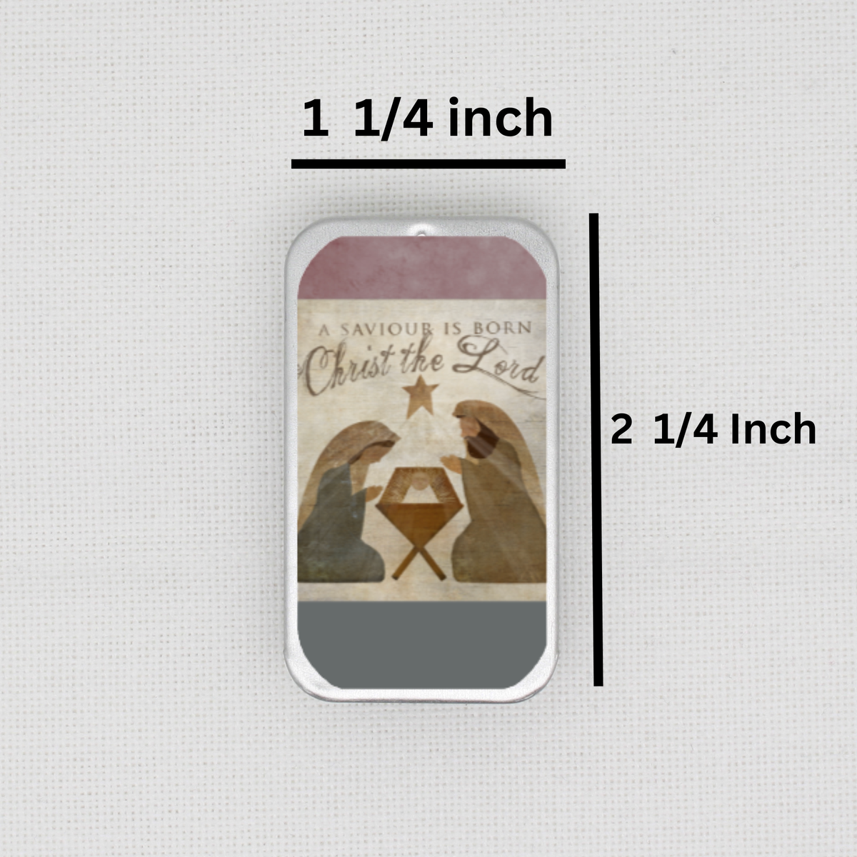 A Saviour Is Born Needle Tin