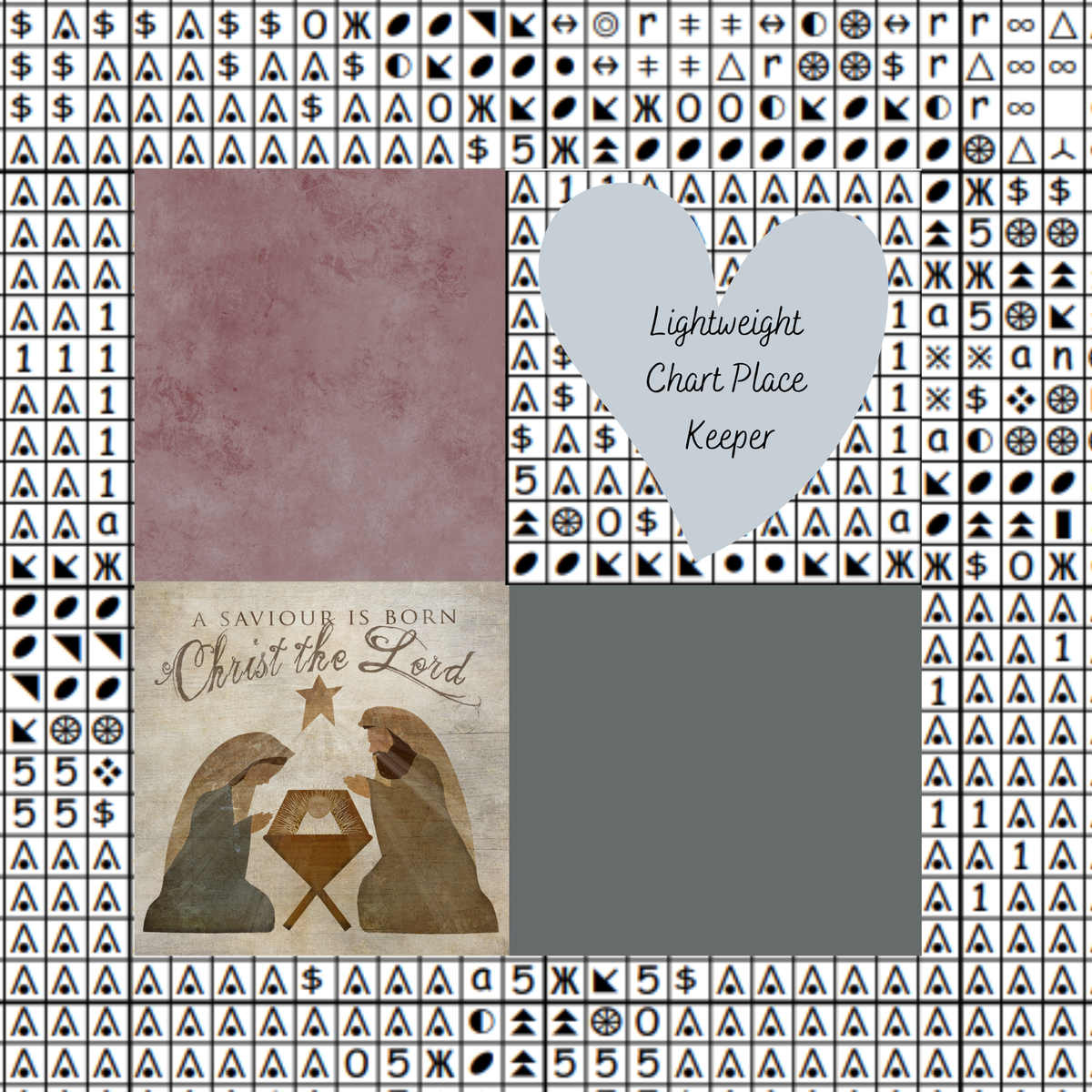 A Saviour Is Born Chart Place Keeper