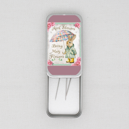 April Showers Needle Tin
