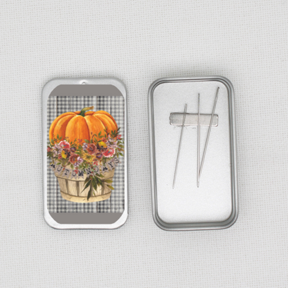 Autumn Days Needle Tin