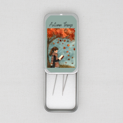 Autumn Things Needle Tin
