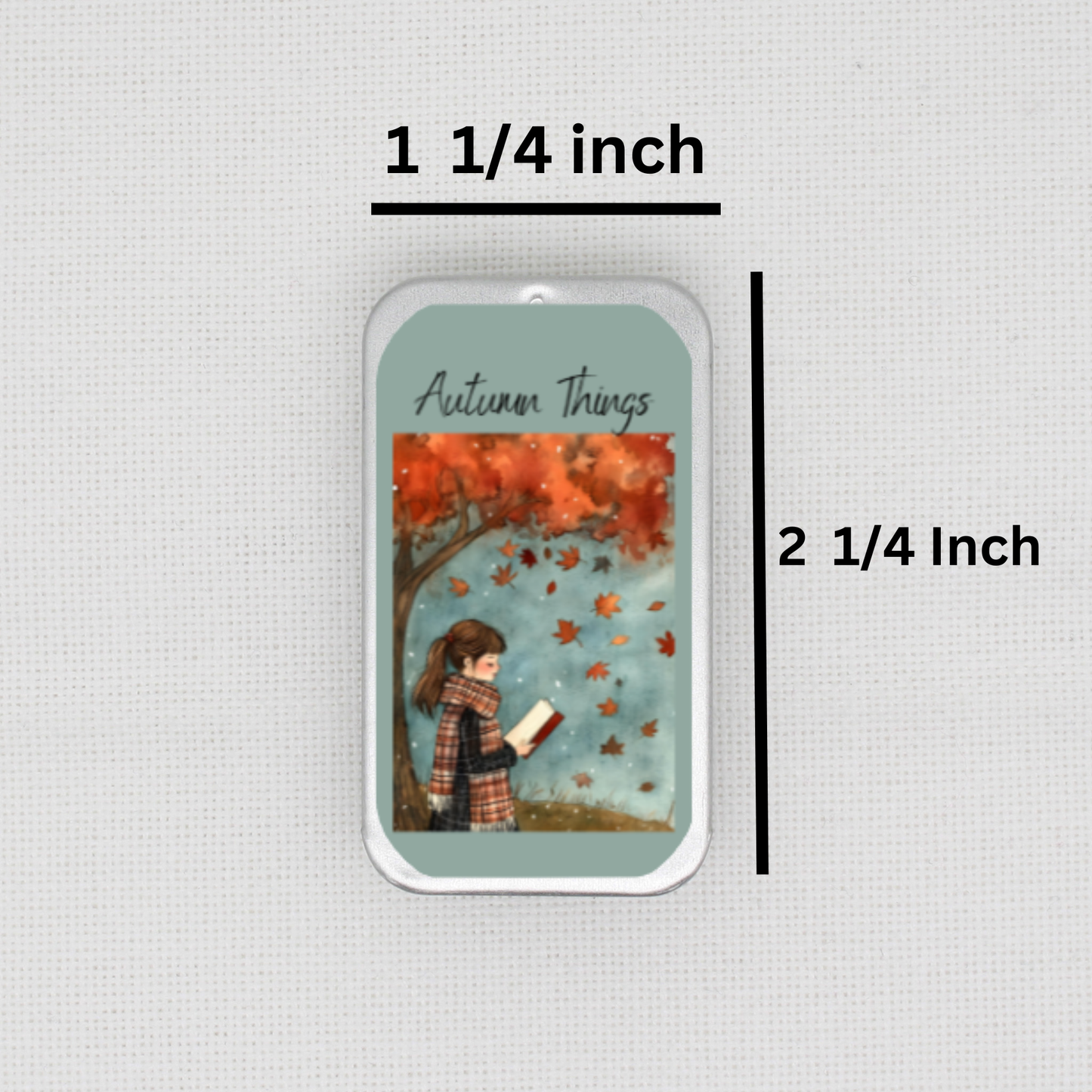 Autumn Things Needle Tin
