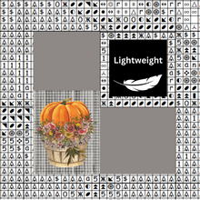 Autumn Days Chart Place Keeper
