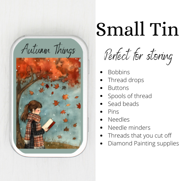 Autumn Things Small Storage Tin