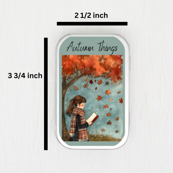 Autumn Things Small Storage Tin