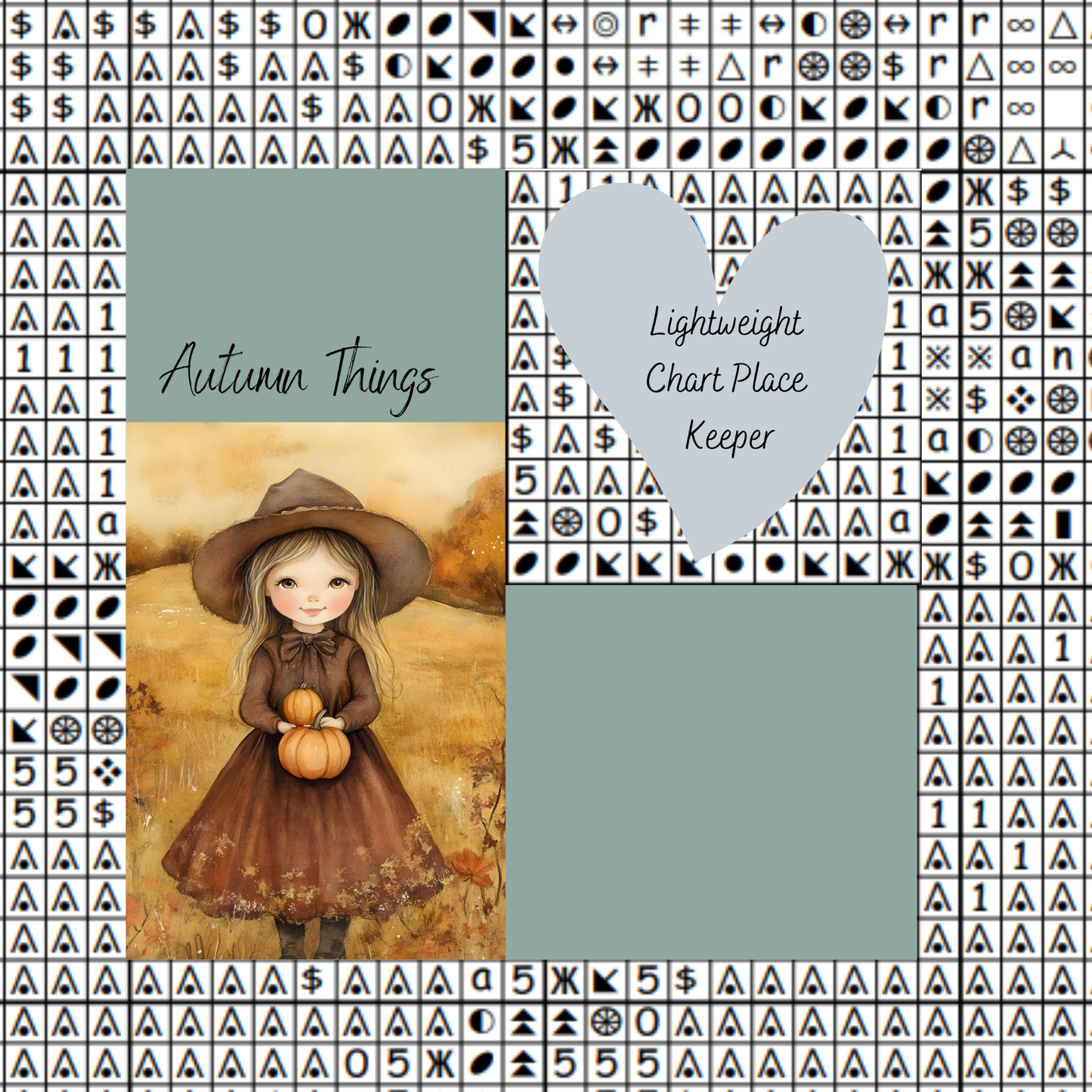 Autumn Things Chart Place Keeper