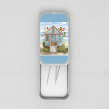 Beach Hut Needle Tin