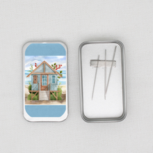 Beach Hut Needle Tin