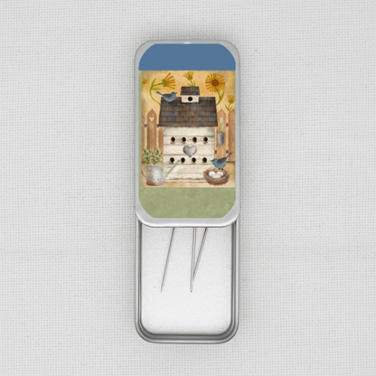 Birdhouse Needle Tin