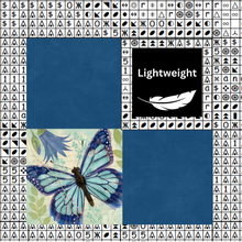 Blue Butterfly Chart Place Keeper