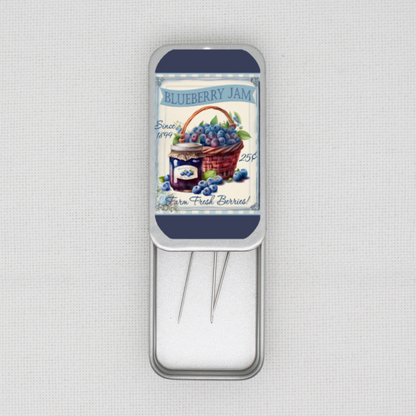 Blueberry Jam Needle Tin