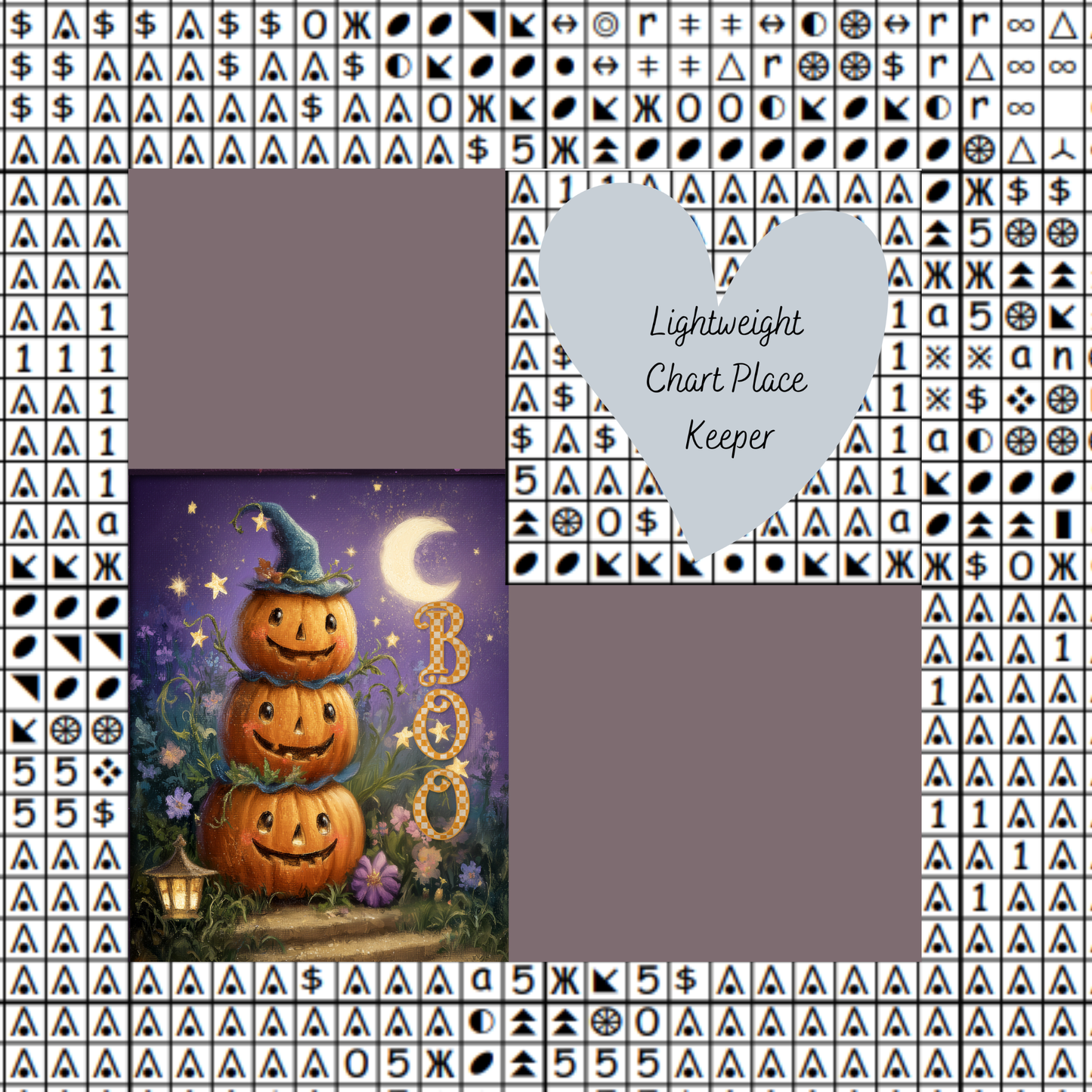 Boo Chart Place Keeper