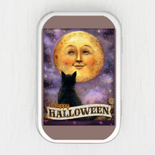 Cat And Moon Face Small Storage Tin